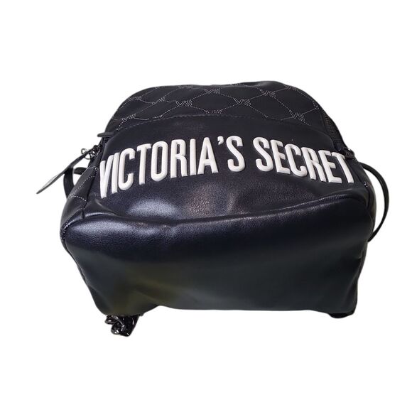 EUC Victoria\'s Secret women\'s small faux leather backpack \